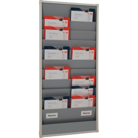 Planificateur d'atelier H1282xl554xP76 mm gris 2 rangées EICHNER