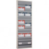Planificateur d'atelier H1757xl554xP76 mm gris 2 rangées EICHNER