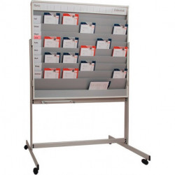 Tableau d'organisation H1945xl1550 mm 9 rails mobile EICHNER
