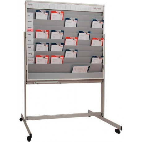 Tableau d'organisation H1945xl1550 mm 9 rails mobile EICHNER