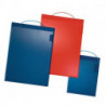 Sac d’application avec ferm. velcro corde et pochettes Format A4 rouge UE 10 pi (Par 10)