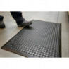Revêtement de sol du poste de travail tapis fini L900xl.600xép.14 mm noir SBR-caoutchouc COBA