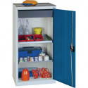 Armoire d’outillage/Servante de machine H1000xl500xP500 mm 1 tiroir 2 fonds gri