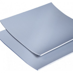 Natte isolante en caoutchouc ElaQprem l. 12 m L. 10 m épaisseur 45 mm gris NR/ (Par 12)