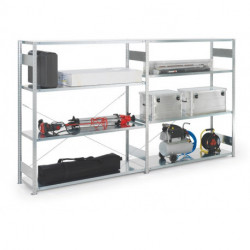 Rayonnage à grands compartim. à emboîter H2000xl1700xP600 mm étagère d’extension