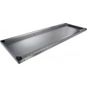 Tablette l.1700xP600 mm capacité de charge 200 kg acier argent galvanisé pour ra