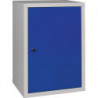 Armoire à suspendre H600xl400xP300 mm tôle pleine 1 fond tôle d’acier gris clai