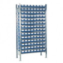 Étagère à emboîter H2000xl1000xP400 mm étagère de base 14 supports en acier 112