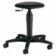 Tabourets pivotants avec roulettes rembourrage simili cuir noir réglage de la hauteur du siège 420-550mm TOPSTAR