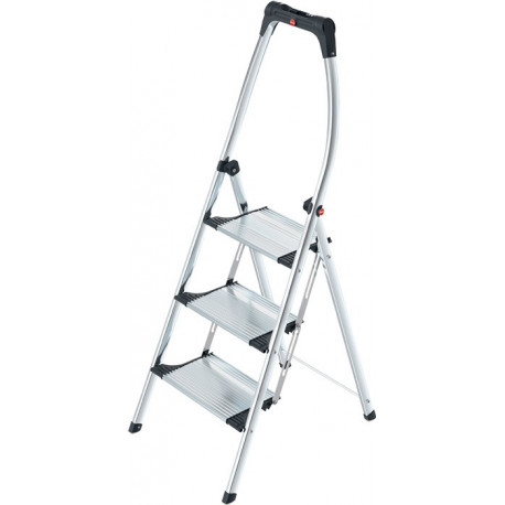 Escabeau pliant marche plateforme y comp. 3 hauteur de la plate-forme 730 mm alu