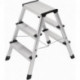 Escabeau pliant marche plateforme y comp. 3 hauteur de la plate-forme 600 mm alu