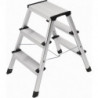 Escabeau pliant marche plateforme y comp. 3 hauteur de la plate-forme 600 mm alu