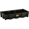 Bac collecteur 35 l L800xB400xH165 mm polyéthylène sans grille en PE CEMO