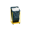 Sac en plastique 400 l LD-PE gris 100 Âµm l.650/550xL1600 mm 50 pièces/carton