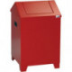 Bac pour laine de nettoyage H680xl400xP400 mm boîtier rouge pompier RAL 3000/cl