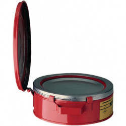 Bidon humecteur 20 l tôle d’acier D238xH83 mm ASECOS