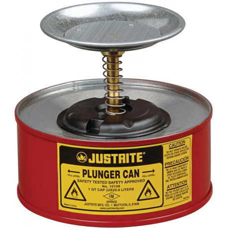 Mouilleuse économique 0,5 l tôle d’acier D120xH135 mm ASECOS