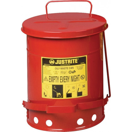Réservoir-collecteur de sécurité 20 l tôle d’acier D300xH400 mm ASECOS
