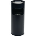 Combiné cendrier-poubelle D.260xH620 mm noir tôle d’acier DURABLE