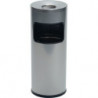 Combiné cendrier-poubelle D.250xH630 mm argent tôle d’acier DURABLE