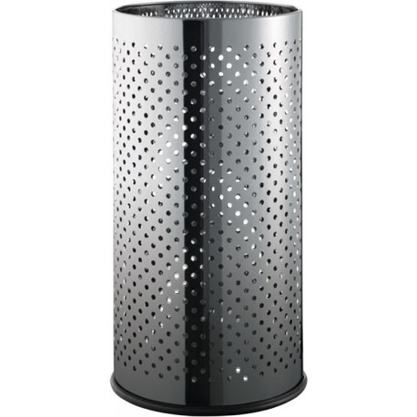 Porte-parapluies D.244 mmxH495 mm acier inoxydable argent troué HELIT