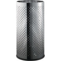 Porte-parapluies D.244 mmxH495 mm acier inoxydable argent troué HELIT