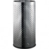 Porte-parapluies D.244 mmxH495 mm acier inoxydable argent troué HELIT