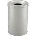 Poubelle H492xD.315 mm 30 l gris DURABLE