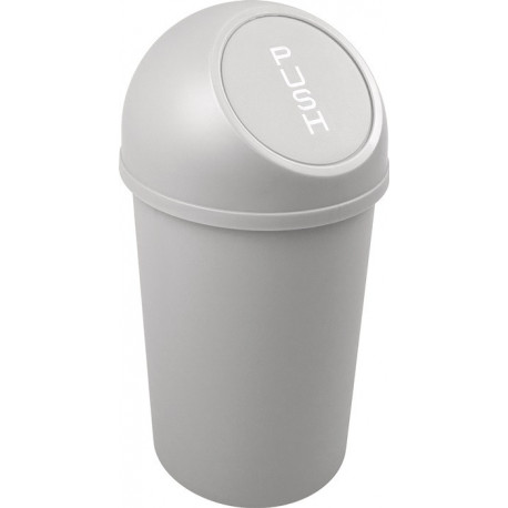 Poubelle H490xD.253 mm 13 l gris clair HELIT