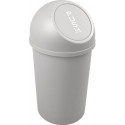 Poubelle H490xD.253 mm 13 l gris clair HELIT