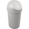 Poubelle H490xD.253 mm 13 l gris clair HELIT