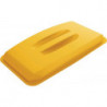 Couvercle PP jaune l.555xP285 mm adapté à poubelle de tri 60 l DURABLE