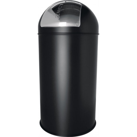 Poubelle D.314xH650 mm 30 l noir HELIT