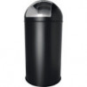 Poubelle D.314xH650 mm 30 l noir HELIT