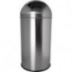 Poubelle D.360xH745 mm 50 l acier inoxydable HELIT