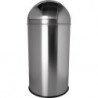 Poubelle D.360xH745 mm 50 l acier inoxydable HELIT