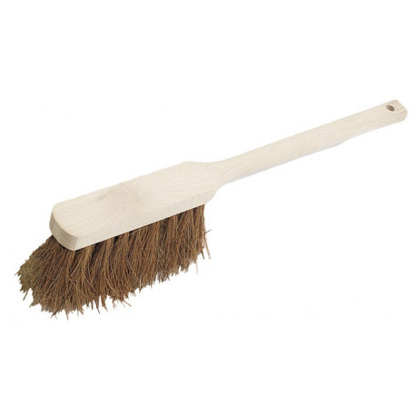 Balayette coco longueur 450 mm avec dos en bois 4 rangées SOREX