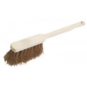 Balayette coco longueur 450 mm avec dos en bois 4 rangées SOREX