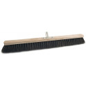 Balais longueur Arenga 800 mm avec porte-manche métal bois plat SOREX