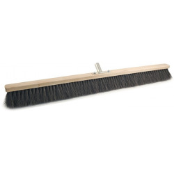 Balais longueur Arenga 1000 mm avec porte-manche métal bois plat SOREX