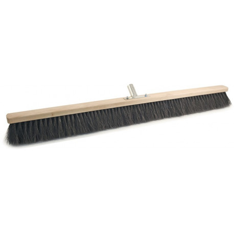Balais longueur Arenga 1000 mm avec porte-manche métal bois plat SOREX