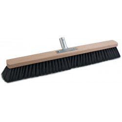 Balai pour grandes surfaces mélonge de qualité longueur 600 mm avec sup. de manc