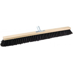 Balai pour grandes surfaces mélonge de qualité longueur 800 mm avec sup. de manc