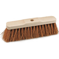 Balais coco longueur 300 mm avec trou d’emmanchement monture bois