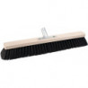 Balai pour grandes surfaces poil de cheval longueur 500 mm avec sup. de manche métallique bois plat SOREX