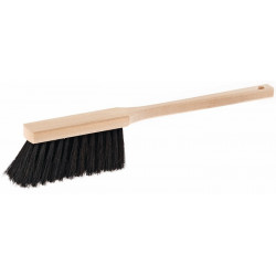 Balayette poil de cheval longueur 450 mm avec dos en bois SOREX