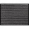 Paillasson rayé polypropylène anthracite L600xl800xS5 mm