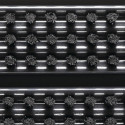 Paillasson noir polypropylène L385xl590xS22 mm