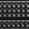 Paillasson noir polypropylène L385xl590xS22 mm