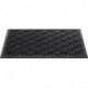 Paillasson noir caoutchouc L450xl750xS15 mm